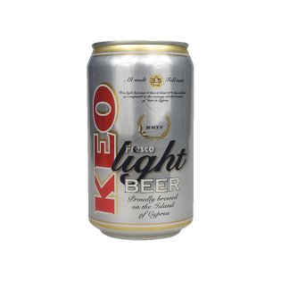 Keo Light Beer pack of 24 cans (33cl)
