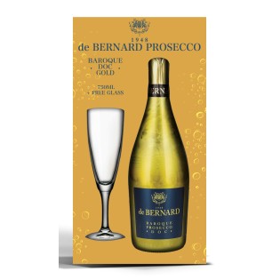 De Bernard Baroque Gold DOC + 1 free glass